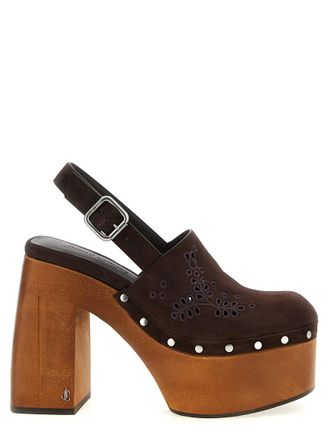 Jimmy Choo London Brown Slingback Heels