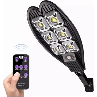 OEM L&aacute;mpara Solar Led Impermeable 108cob Con Detector De Movimiento Pir Y Control Remoto Para Seguridad De Jardines Y Paredes