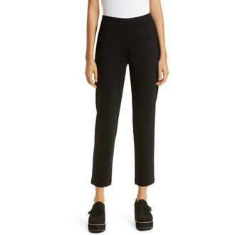 Eileen Fisher Slim Ankle Pants in Black at Nordstrom Rack, Size X-Large