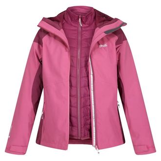 Regatta Womens/Ladies Wentwood VII 2 In 1 Waterproof Jacket (Violet/Amaranth Haze) - Size 16 UK