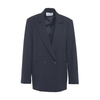 Kaos Blazers, female, Blue, L, Elegant Double-Breasted Blazer Blue