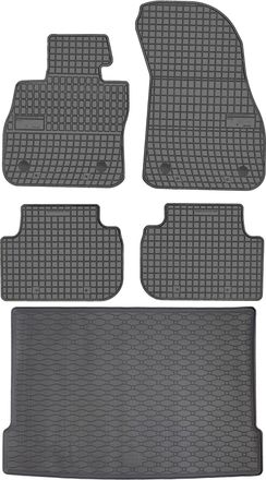OEM Bmw Serie 1 F40 Hatchback (desde Septiembre De 2019 Hasta 2024) - Juego De Alfombrillas De Goma Para Coche + Alfombrilla Para Maletero