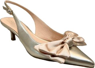 Jack Rogers Debra Leather Slingback Heel