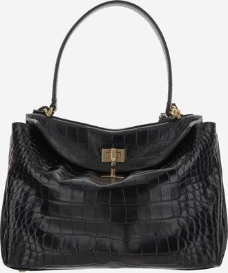 Balenciaga Black Rodeo Small Handbag