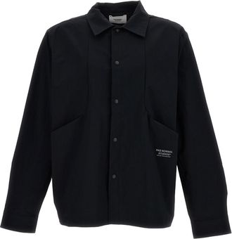 Pas Normal Studios Off-Race Tech Black Overshirt