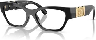 Versace Womens 53mm Black Eyeglasses VE3376U-GB1-53