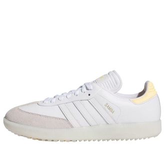 adidas Samba Spikeless Golf White Ice Tangerine HP7071