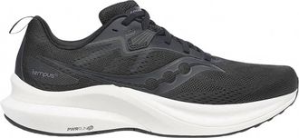Saucony Womens Tempus 2 Running Shoes In Black/white