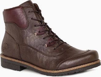 Rieker Womens Compass Womens Ankle Boots - Brown - Size: 7.5