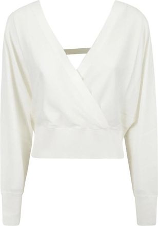 Fabiana Filippi Sweaters Wit - Dames - Sweatshirts - Wit - 3XS - Hoodies & sweatvesten