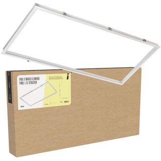 GreenIce Pack 6 Marco Aluminio Panel Led 1200x600 [bx3-af-1200x600]