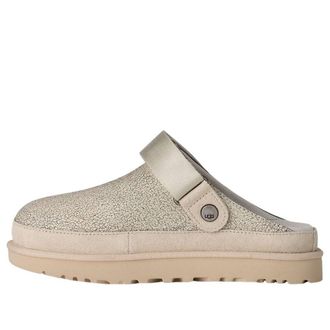 UGG (WMNS) UGG Goldenstar Villa Clog Mules Crackle White 1177853-CRCK