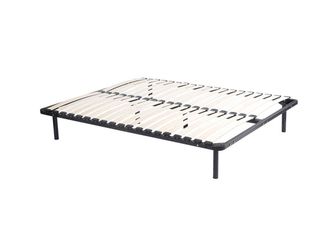 Vente-Unique Rete a doghe 140 x 200 cm - 2x19 doghe - da montare - KALISTA di YSMÉE