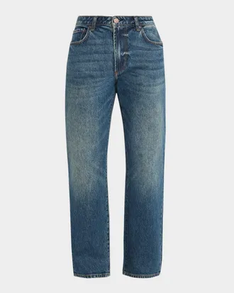 Monfrere Men & apos;s Caine Clichy Straight-Leg Jeans