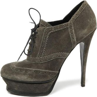 Saint Laurent Stivali Janis 140mm - Grigio