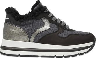 Voile Blanche Sneakers con lacci - Grigio