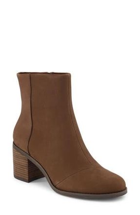 Toms Evelyn Bootie in Dark Brown at Nordstrom Rack, Size 9.5