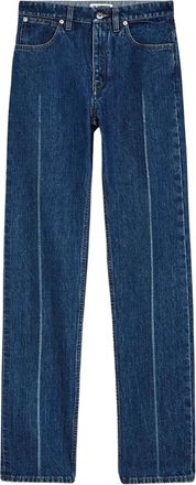 Jil Sander Pantalone - Dames - Regular Fit Jeans - Blauw - M - Jeans
