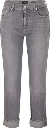 7 For All Mankind Jeans con design a cinque tasche - Grigio