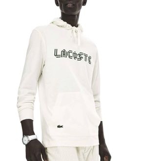 Lacoste Mens Logo Sweatshirt In Flour