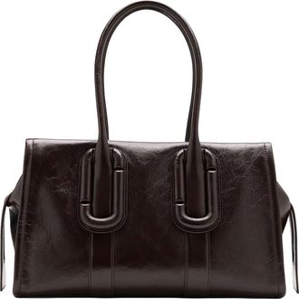 Marc Jacobs Womens Shoulder Bag Bebe City Tote Leather Fondant Cow