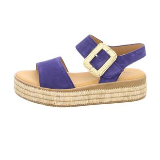 Gabor Dames, Schoenen, Blauw, Maat: 41 EU Jute