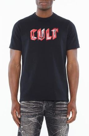 Cult of Individuality Logo Graphic T-Shirt in Black at Nordstrom Rack, Size Xx-Large