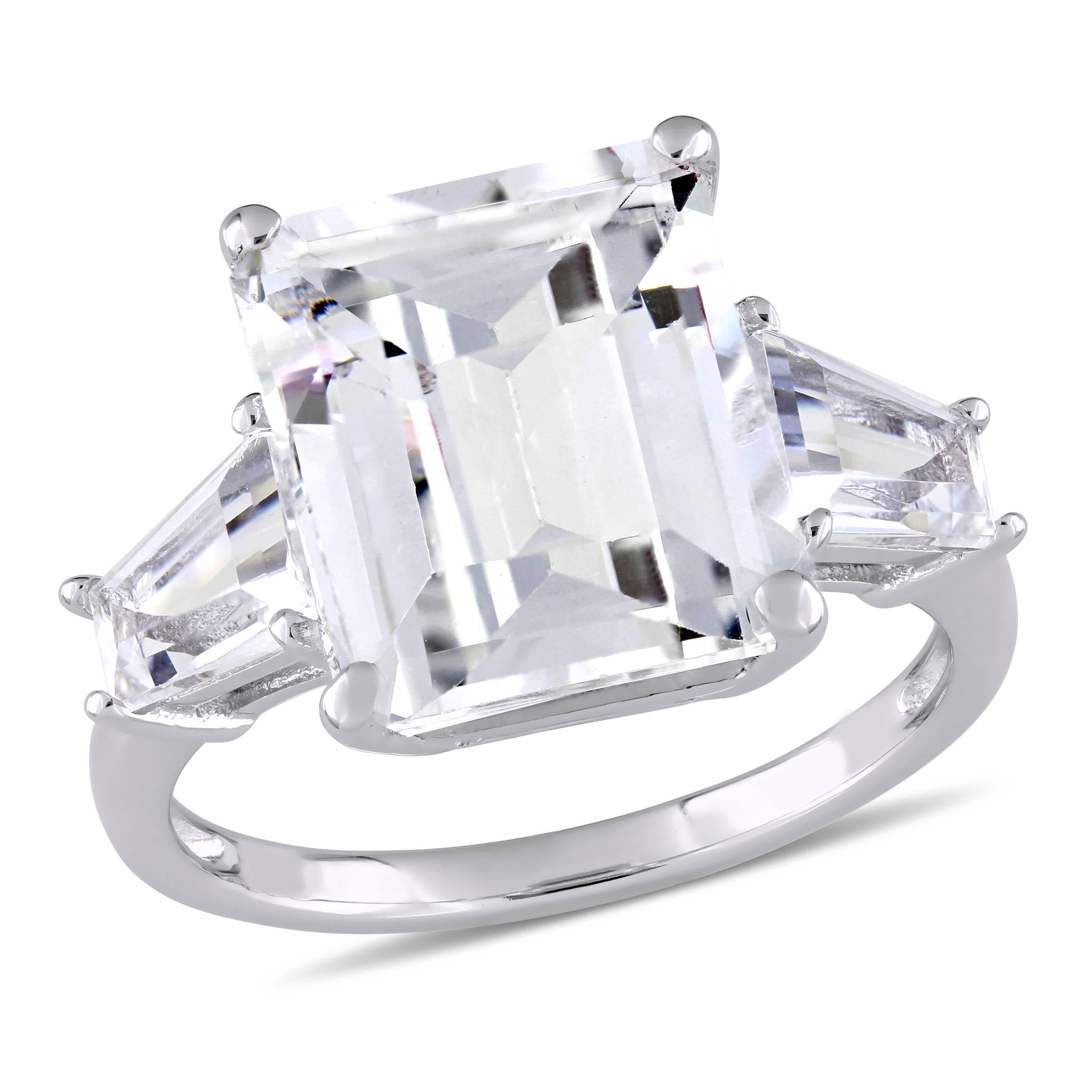 Mimi & Max 1 1/10ct TGW Cubic Zirconia Crisscross Ring in