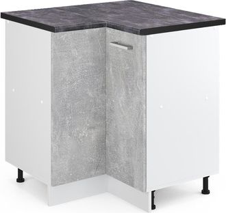 Vicco Armario De Esquina R-line, Hormig&oacute;n, 75.6 Cm, Et Antracita