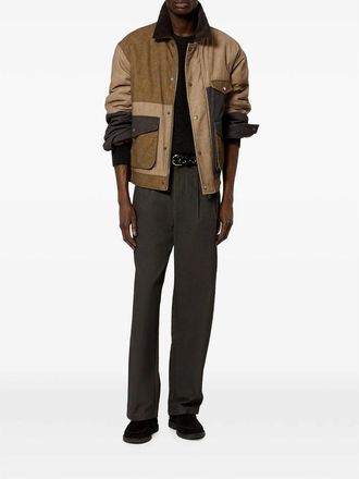 Isabel Marant Patchwork Cotton-Blend Jacket - Brown
