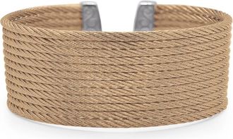 Al&oacute;r Womens Cuff Essentials 12-Row Cuff In Rose