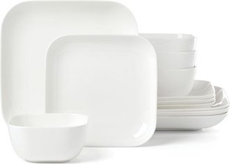 Lenox Studio 1414 Curve 12Pc Dinnerware Set For 4