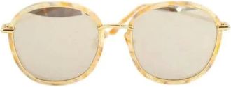 Givenchy Pre-owned Accessories, female, Brown, Size: ONE SIZE Pre-owned Metal Sunglasses
