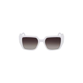 Karl Lagerfeld Dames, Accessoires, Wit, Maat: 52 MM