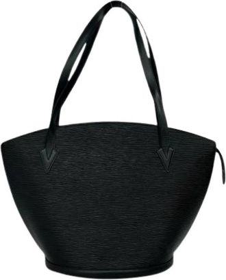 Louis Vuitton Pre-owned Vintage Tote Bag - Dames - Vintage Shopper - Zwart - ONE Size - Leer - Vintage