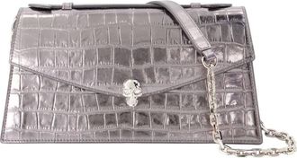 Alexander McQueen Mujer, Bolsos, Gris, Talla: ONE Size