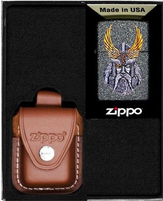 OEM Encendedor Zippo Odin Heard Design Set De Regalo N.&deg; 4