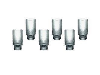 Bj&ouml;rn Borg Vasos para refrescos &Oslash;7cm - 6 Piezas - Transparente