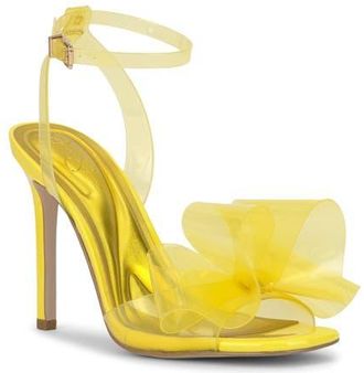 Jessica Simpson Olivine Ankle Strap Sandal in Bright Yellow at Nordstrom, Size 6.5