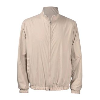 Gran Sasso Heren, Jassen, Beige, Maat: M Nylon
