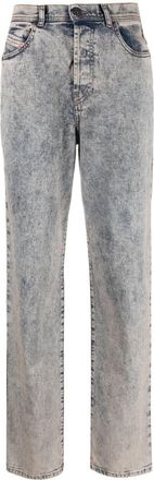 Diesel 1956 D-Tulip 068EU straight-leg jeans - women - Cotton/Lyocell/Spandex/Elastane/Other fibres - 29/32 - Neutrals