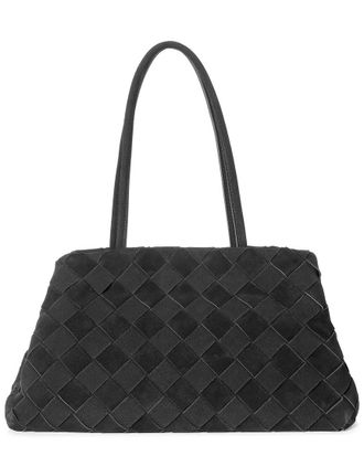 Tiffany & Fred Suede Shoulder Tote