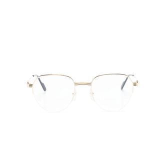Cartier Glasses, male, Yellow, Size: 51 MM Ct0446O Optical Frame