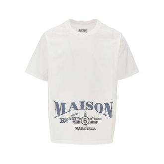 Maison Margiela Ready When Worn print T-shirt Man XL