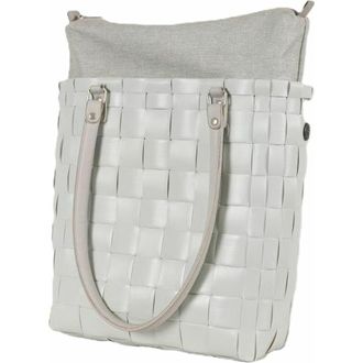Handed By Soho Recycled Plastic Handbag in Misty Grey at Nordstrom, Size Small