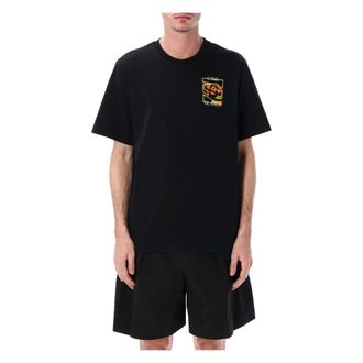 Casablanca T-Shirts, male, Black, Size: XL Heat Map Classic T-Shirt