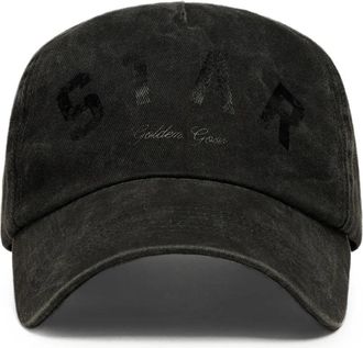 Golden Goose Cappello da baseball con logo - Nero
