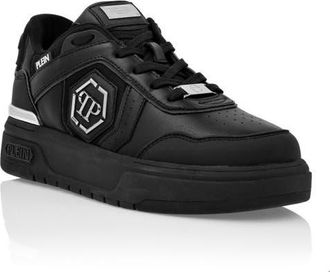Philipp Plein Sneakers Sk8R Plein Low Unisex in Black/black at Nordstrom, Size 39