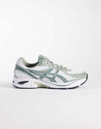 Asics GT-2160 sneakers bianche e verde cenere-Bianco