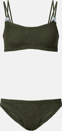 Hunza G Cassie beaded bikini